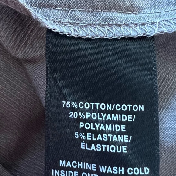 Lafayette 148 New York top gray button down Small - Picture 6 of 7